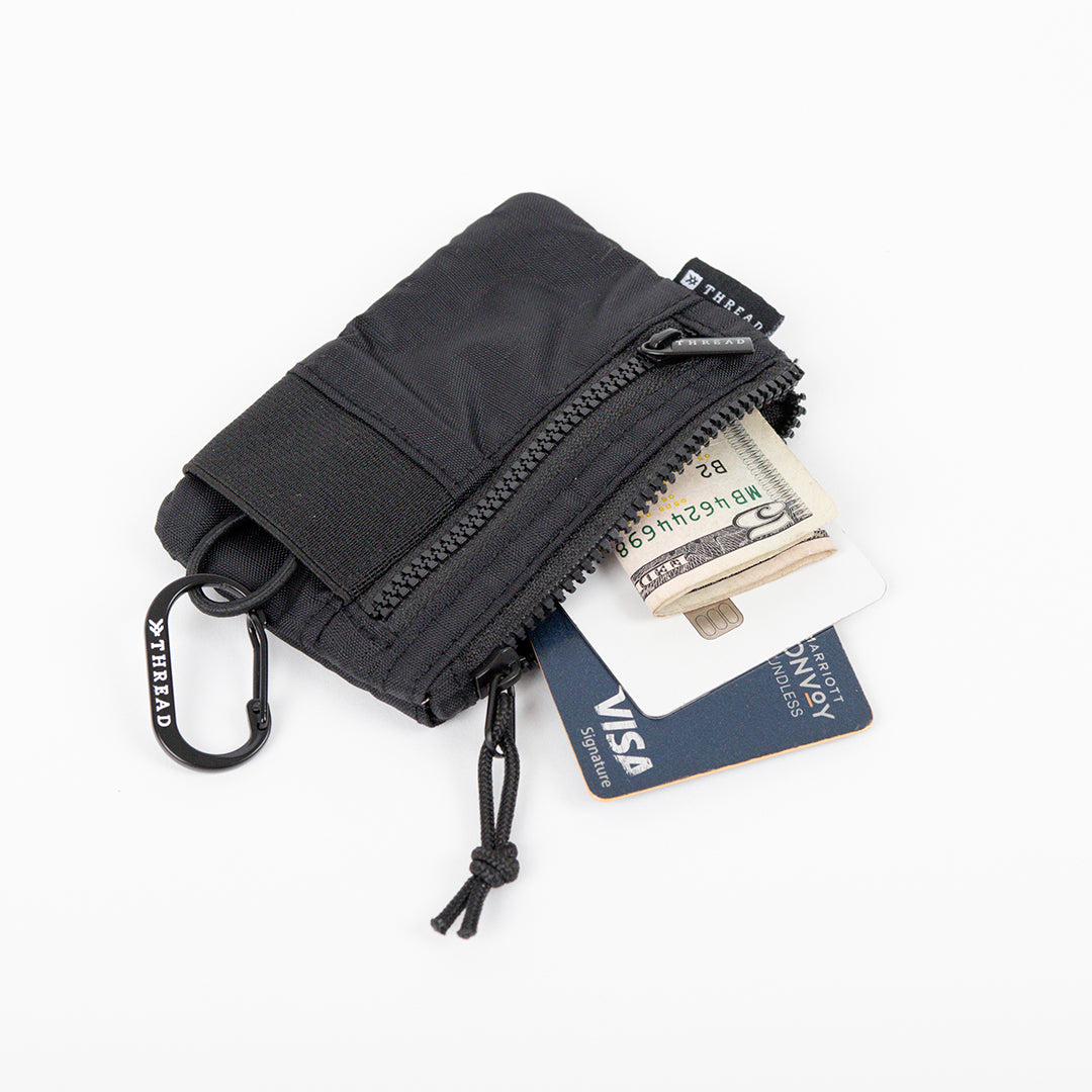 Pouch Wallet - Black - Thread®