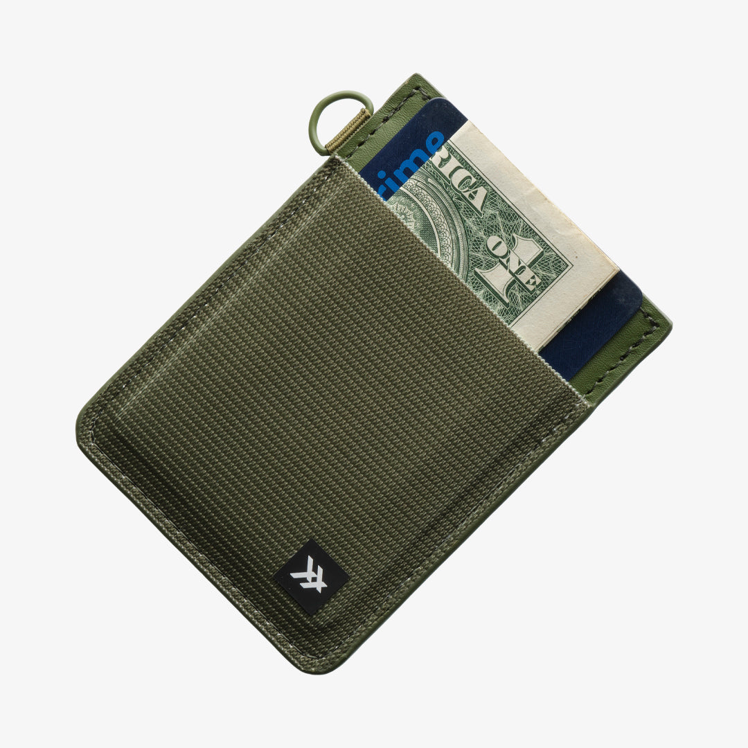 Vertical Wallet - Olive - Thread®