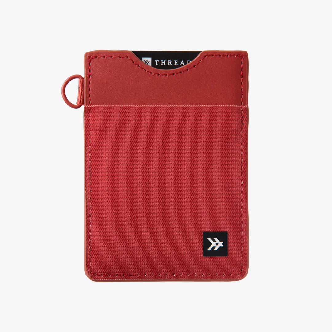 Vertical Wallet - Red - Thread®