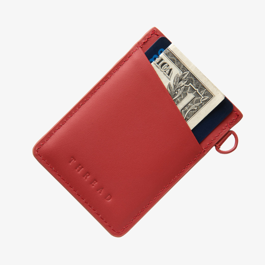 Vertical Wallet - Red - Thread®