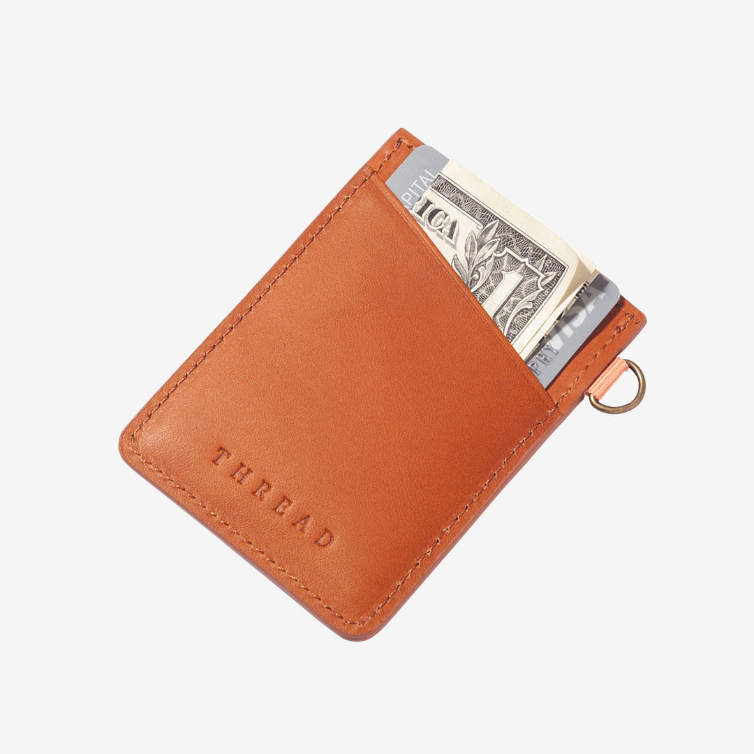 Zion | Vertical Wallet | RFID-Protected Leather | Thread® · Thread®