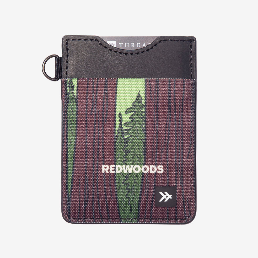 Vertical Wallet - Redwoods - Thread®