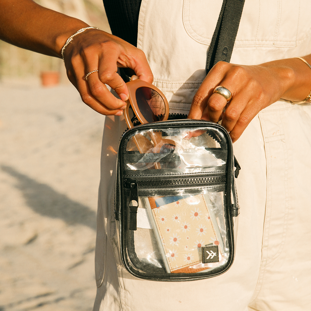 Clear festival bag on sale