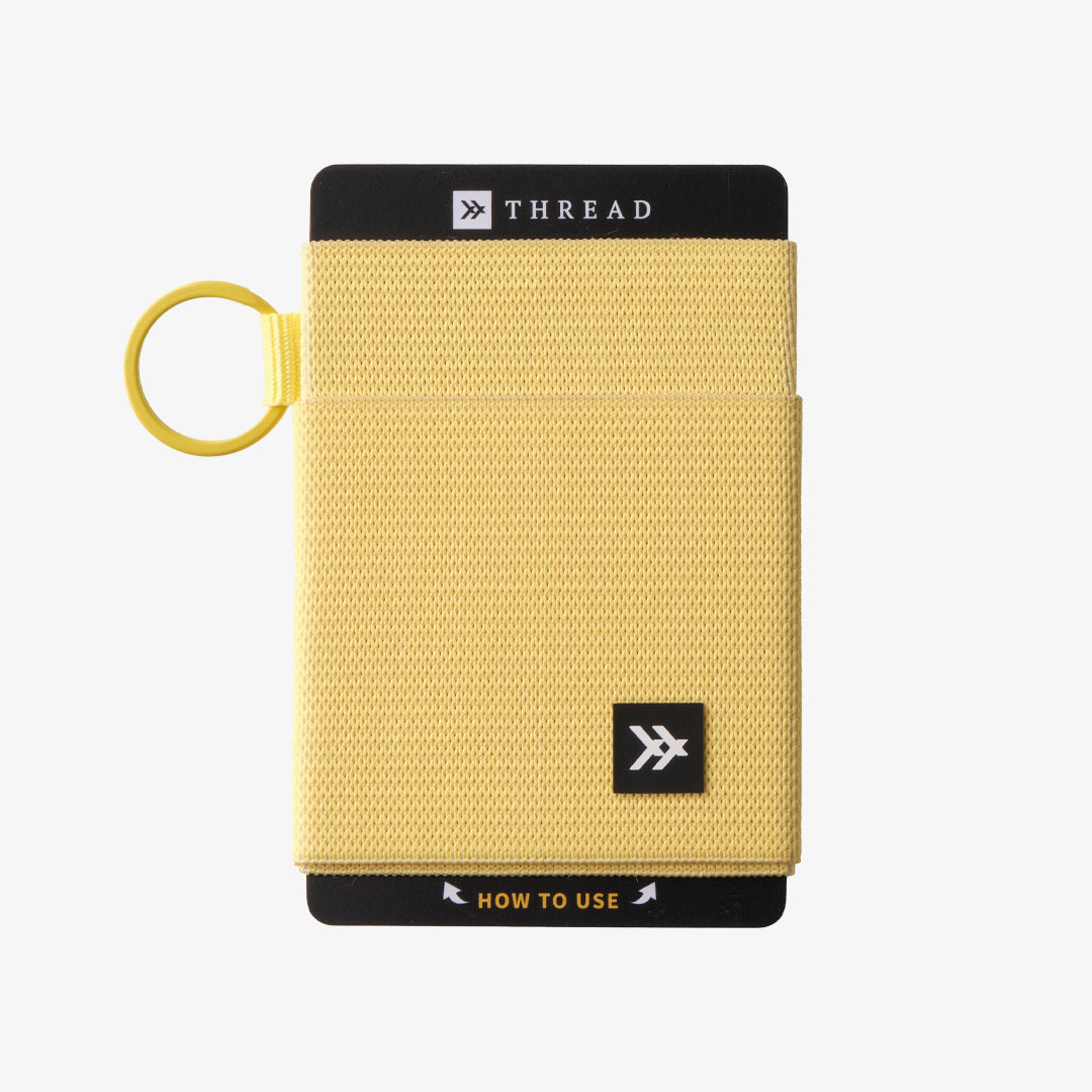 Elastic Wallet - Lemon - Thread®