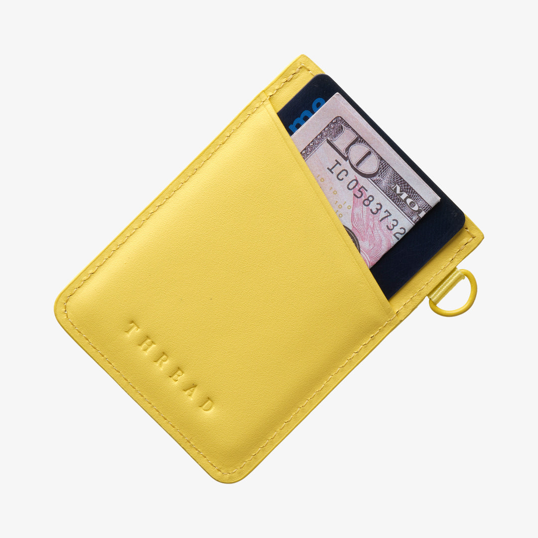 Vertical Wallet - Lemon - Thread®