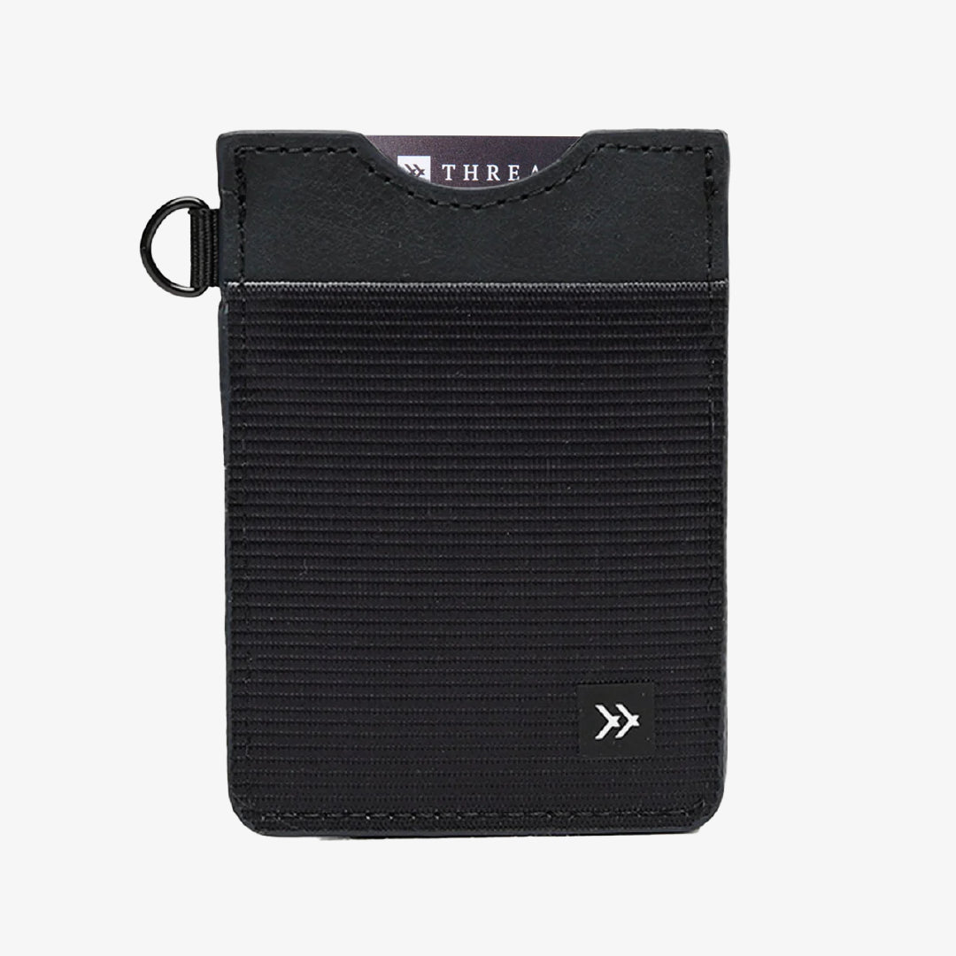 Vertical Wallet - Black - Thread®